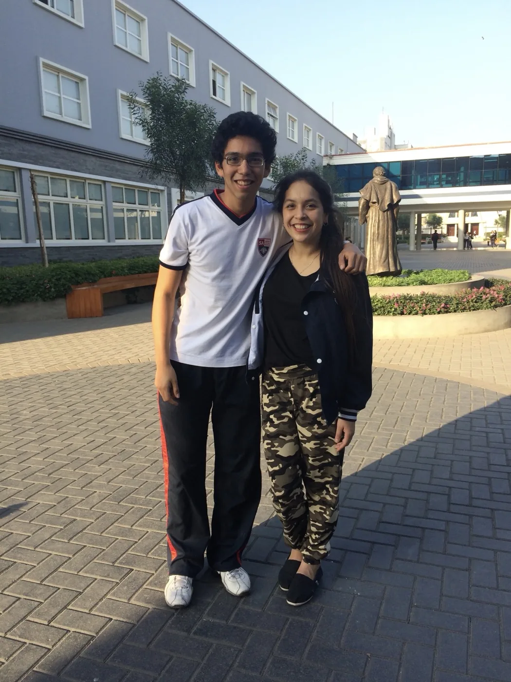 Valeria y Gerald en sus primeros años juntos