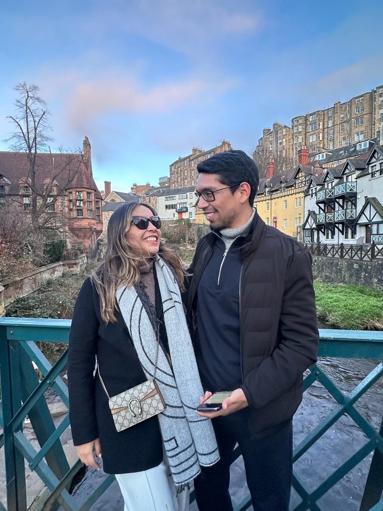 Valeria y Gerald en Escocia