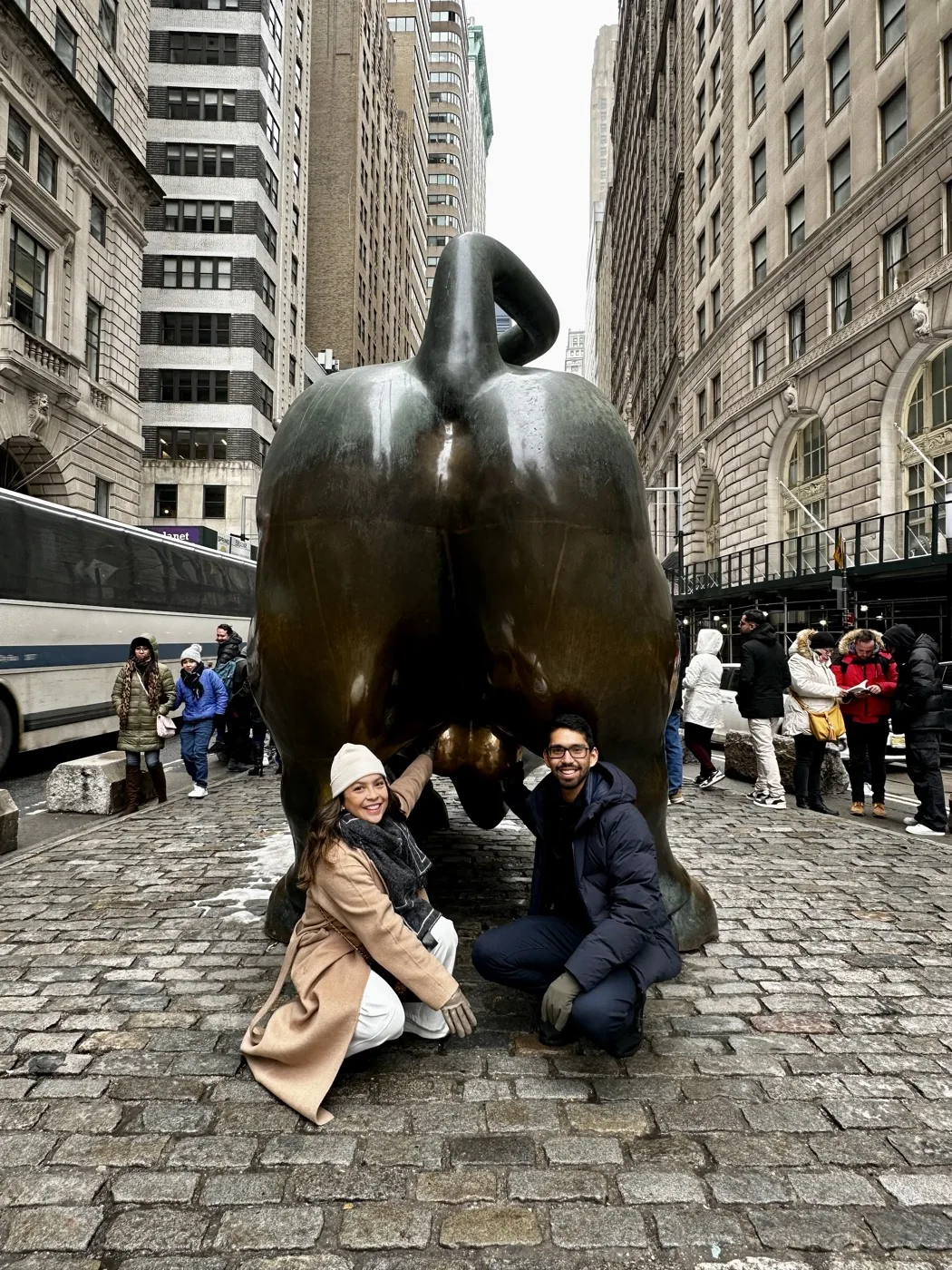Valeria y Gerald en Nueva York