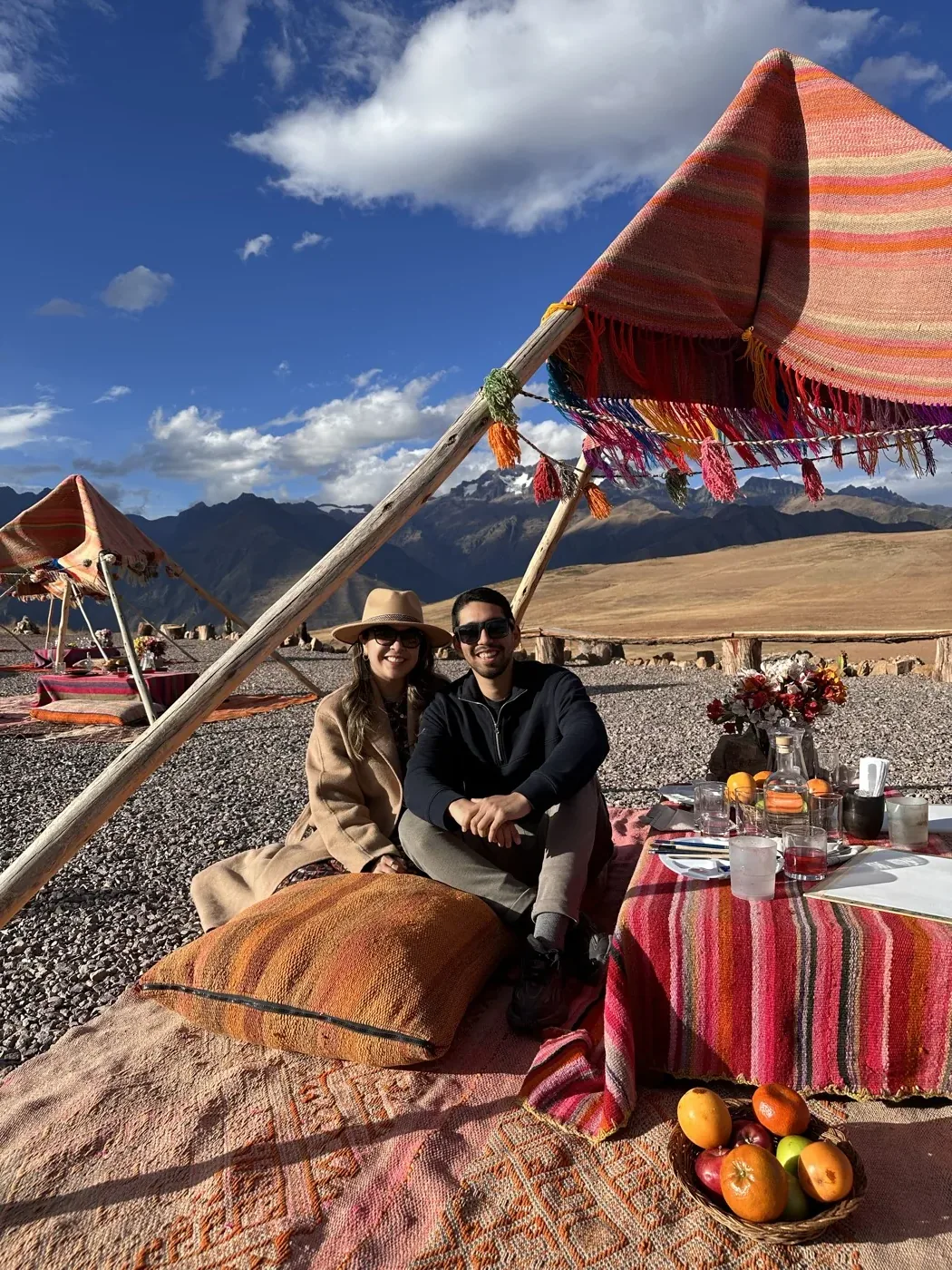 Valeria y Gerald en Cusco
