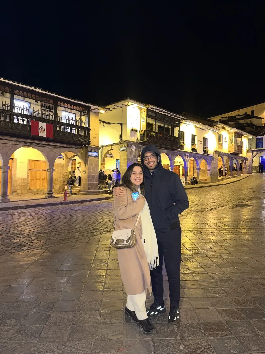 Valeria y Gerald en Cusco