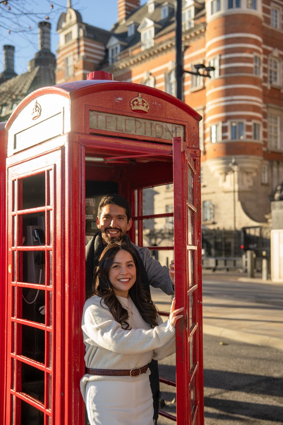 Valeria y Gerald en Londres